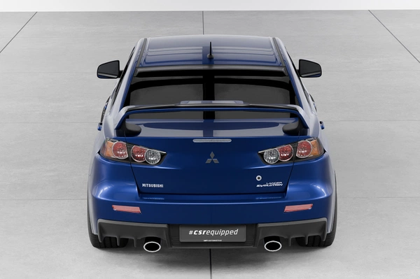 Achterspoiler | ABE voor Mitsubishi Lancer Evolution X
