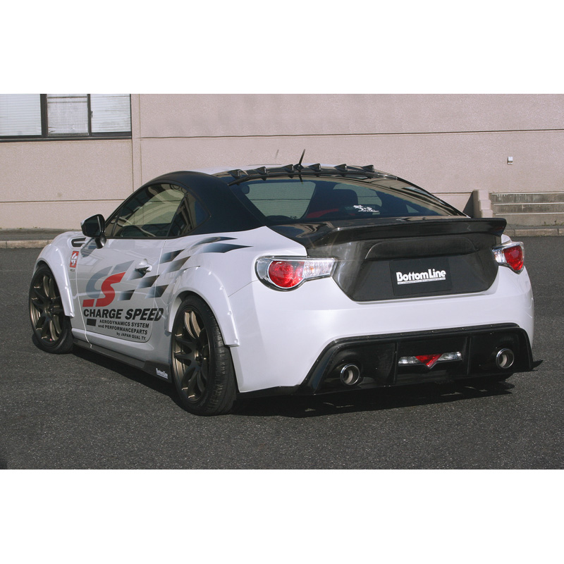 Chargespeed Jupe arrière (diffuseur) sur mesure pour Toyota GT / Subaru BRZ (FRP) Type 2