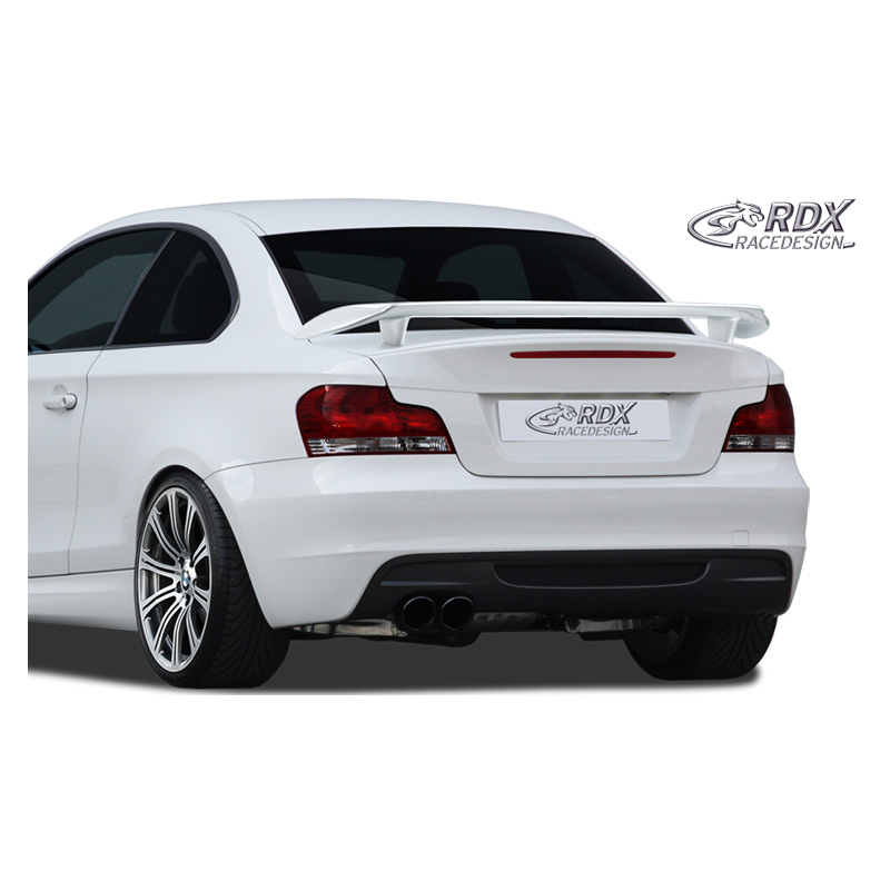 Spoiler arrière sur mesure pour BMW Série 1 E82/E88 Coupé/Cabrio (PU)