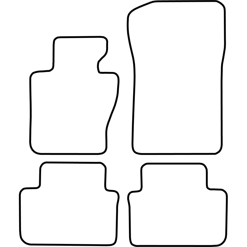 Set de tapis de sol sur mesure pour BMW X3 2004-2010