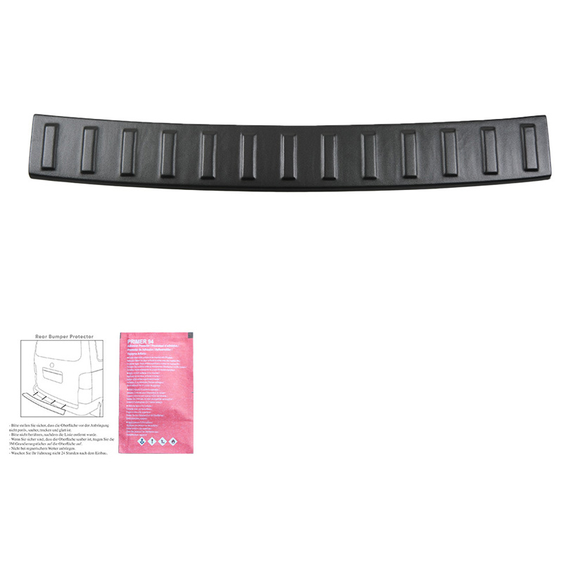 Protection de seuil arrière sur mesure pour Volkswagen T-Cross 2022- - Noir mattes