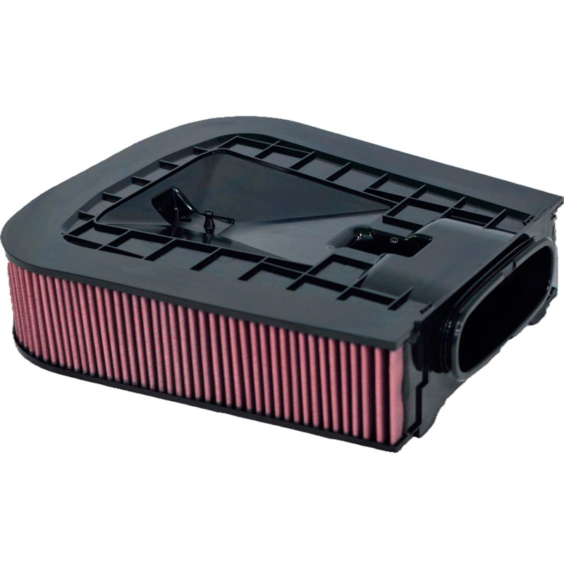 K&N Filtre à air de remplacement sur mesure pour Audi Q7 & Q8 (incl. S, RS) / Bentley Bentayga / Lamborghini Urus / Porsche Cayenne / Volkswagen Touareg (E-0627)