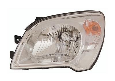 koplamp, H4, wit knipperlicht, rechts, 03/2008-Kia Sportage, 200