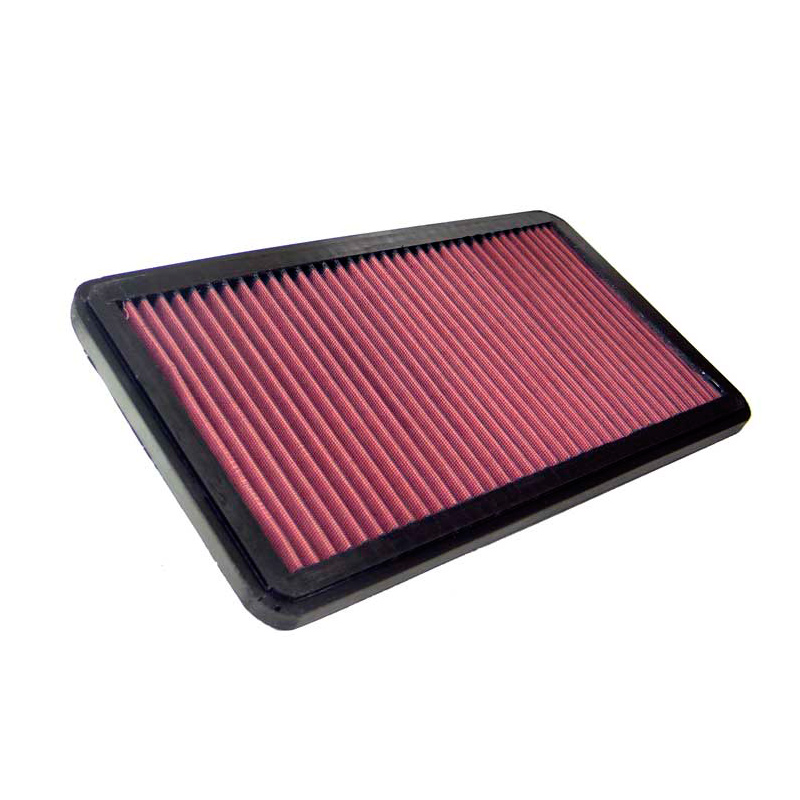 K&N Filtre à air de remplacement sur mesure pour Alfa Romeo 75, Milano 2.5 3.0 1985-1992 / 90 2.0, 2.5 1984-1987 / GTV-6 2.5 1980-1987 (221 x 397 mm) (33-2545)