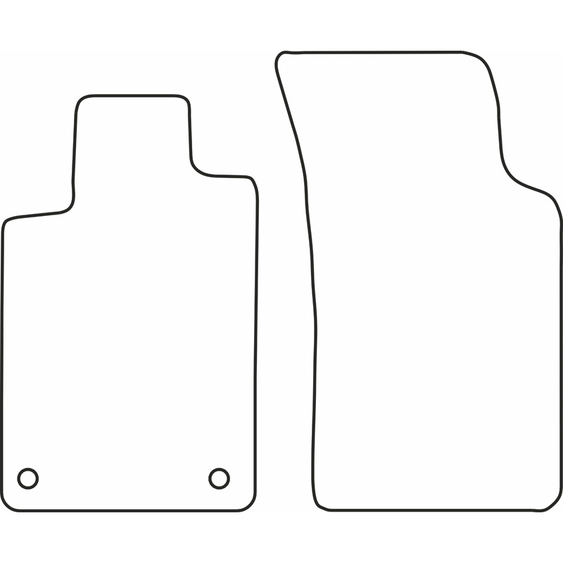 Set de tapis de sol sur mesure pour Fiat Barchetta 1995-2005