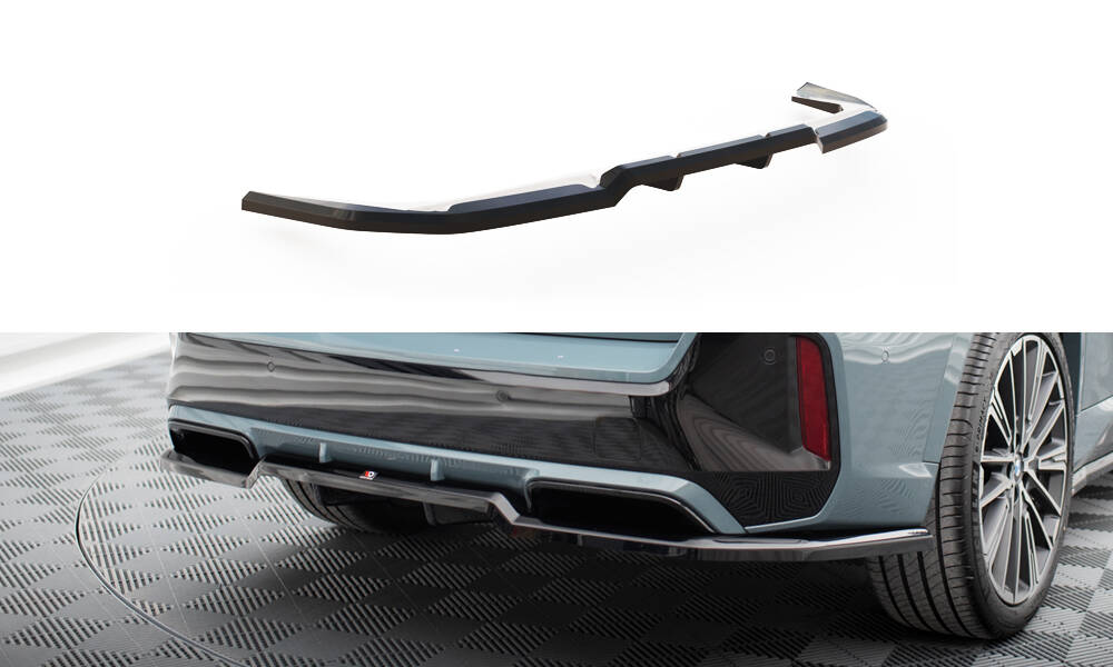 Diffuser BMW X1 M Pakket U11 Maxton Glans Zwart