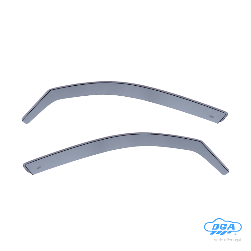DGA Déflecteurs d'Air sur mesure pour BMW Série-1 E87 5-portes 2004-2011 (2-pièces)
