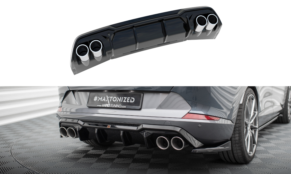 Diffuser Cupra Formentor Maxton Glans Zwart met Zilveren Sierstukken
