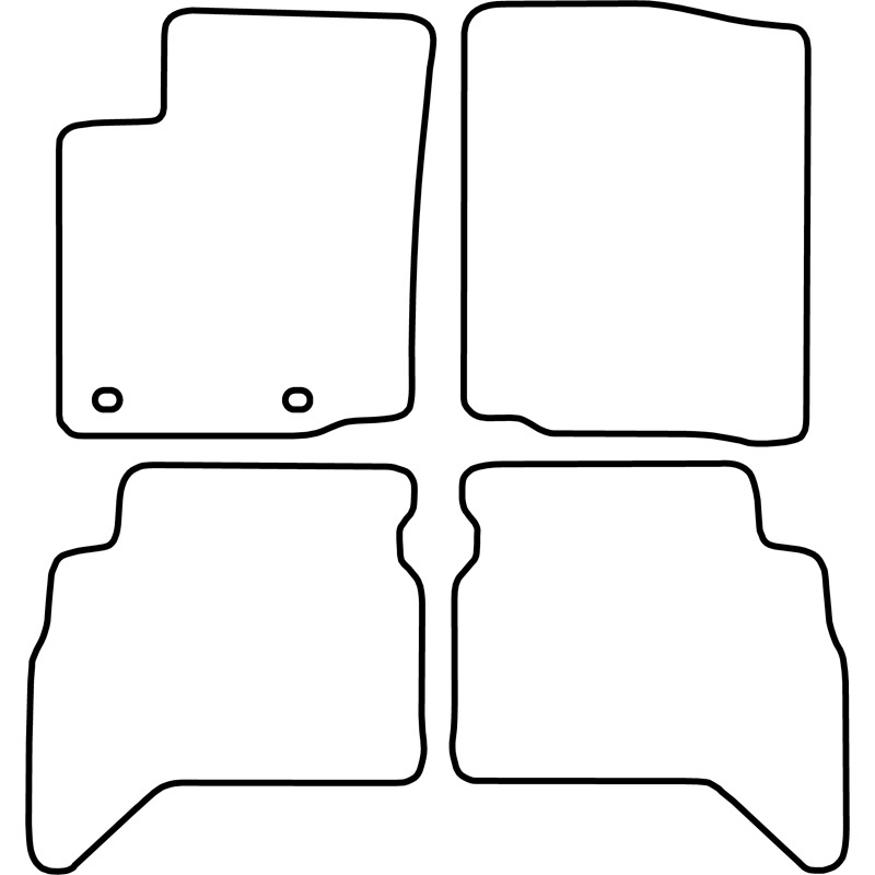 Set de tapis de sol sur mesure pour Suzuki Grand Vitara -2005