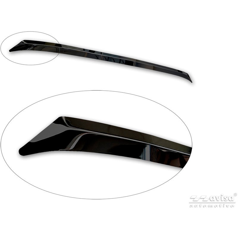 Avisa Moulure de hayon en Inox Noir Chrome sur mesure pour Mazda CX-30 (DM) 2019-