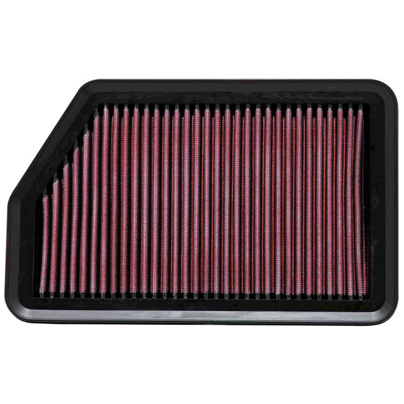 K&N Filtre à air de remplacement sur mesure pour Hyundai I30, I40, IX35 1.7D/2.0 2010- / Tucson 1.7D/2.4 2010- + 2.0 2011- / Kia Carens 1.6/1.7/2.0, Ceed 1.4/1.6 excl. Turbo 2014-, Forte 2.0, Sportage 1.7D/2.0/2.4 2010- (33-2451)