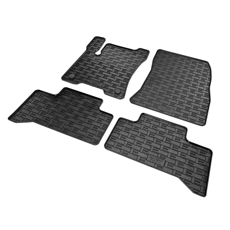 Set tapis de caoutchouc sur mesure pour Mercedes EQA (H243) 2021- (4-pièces + points de fixage)