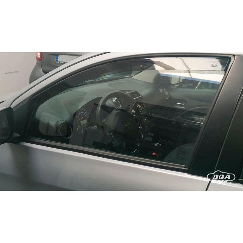 DGA Déflecteurs d'Air sur mesure pour Mitsubishi Space Star / Mirage 2013- (2-pièces)