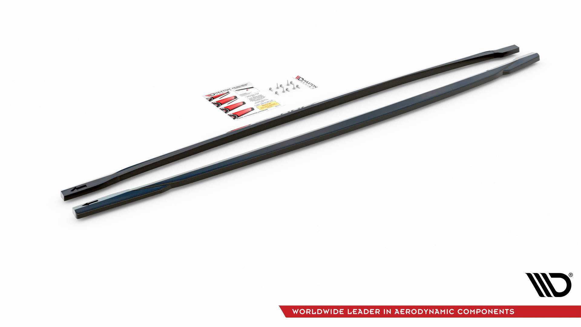 Bodykit passend voor Audi RS3 Sedan 8Y Maxton Glanzend zwart