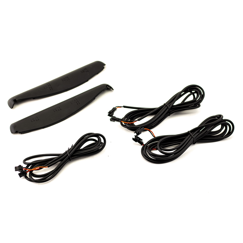 Set de Feux Arrière LED Look-R sur mesure pour Volkswagen Golf VI 2008-2012 excl. Variant - Rouge/Claire/Fumée - incl. Feux Dynamiques
