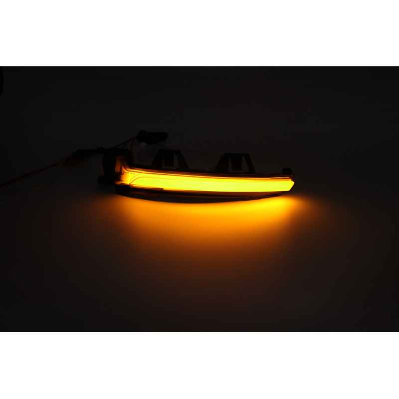 Set de Clignotants de Rétroviseurs LED sur mesure pour Volvo divers modèles 2016- - Fumée - incl. Feux Dynamiques