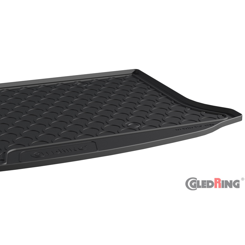 Coquille coffre-arrière Rubbasol (caoutchouc) sur mesure pour Volvo V40 2012- (excl. D2/D3/D4 Euro6 2018-) (Sol en bas)