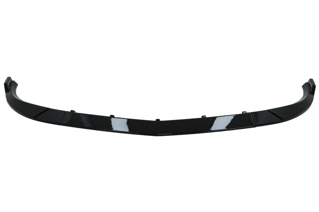 Voorspoiler Mercedes C-Klasse W204 09-11 Glans Zwart