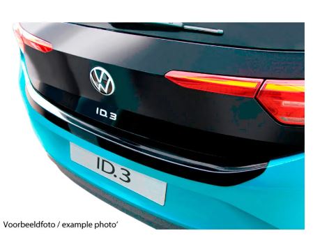 Protection de seuil arrière (ABS) sur mesure pour MG (E)HS 08/2024- Noir brillant