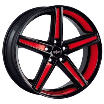 Velgen Oxigin 18 Concave rot foliert 8.5x18 inch 5x120 ET35