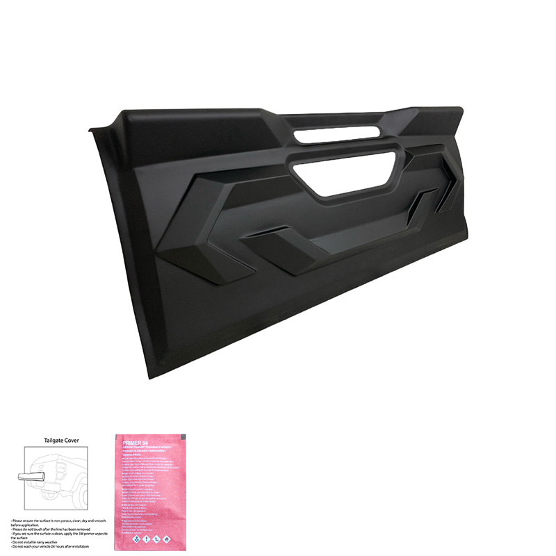 Protecteur de hayon sur mesure pour Toyota Hilux 8ème Gen. 2015-2020 - Noir mat