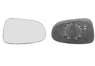 spiegelglas, bol glas, links,-03/1998 VW Sharan, 1995-2000