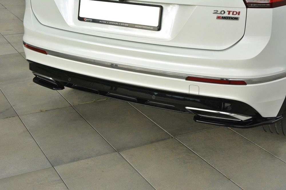 Zijdiffuser VW Tiguan 2 R-Line Glans Zwart OUTLED