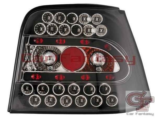 Feux arriere VW Golf IV LED classic noire