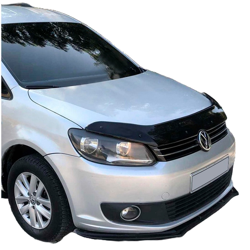 Protection du capot sur mesure pour Volkswagen Caddy MK3 Facelift 2010-2015 - Noir brillant