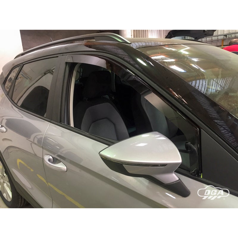 DGA Déflecteurs d'Air sur mesure pour Seat Arona (KJ7) 2017- (2-pièces)