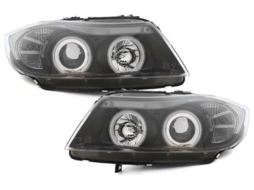 Phares BMW E90/E91 Angel Eyes Ice CCFL