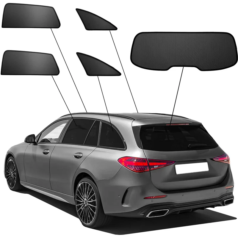 SunClip Protection visuelle & solaire sur mesure pour Mercedes Classe-C W206 Kombi 2021-