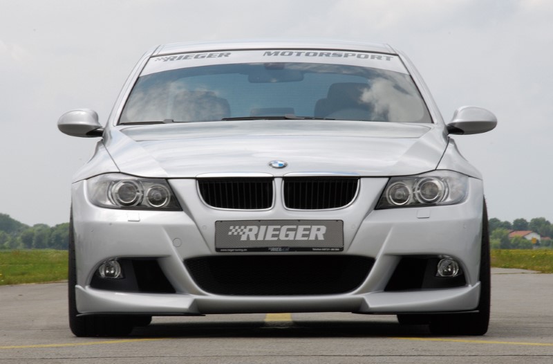 Voorbumper BMW E90 met ABE met uitsparing voor sproei-installati