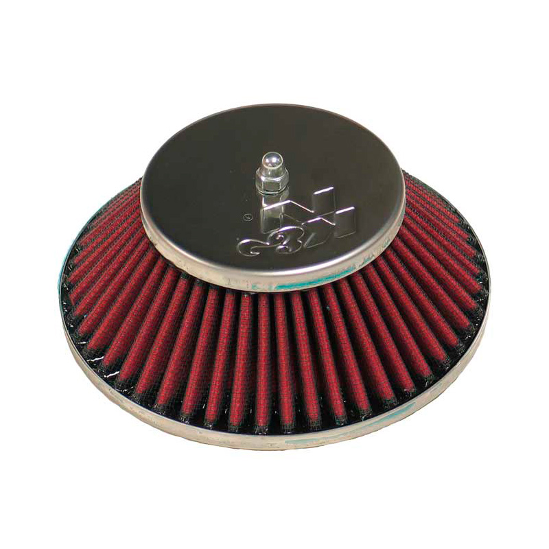 K&N Filtre à Air conique sur mesure pour carburateur SU/SU Hitachi 1.75'' H6/HS6, trou décentré, Hauteur d'assemblage 52mm (56-9327)