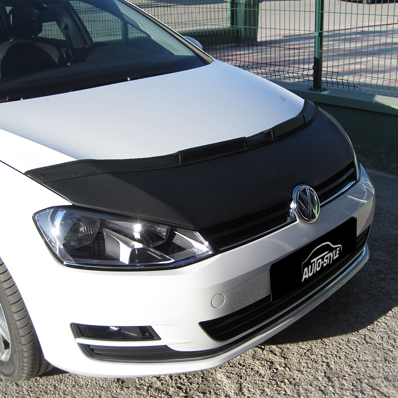 Protège-capot sur mesure pour Volkswagen Golf VII 2012- - Noir