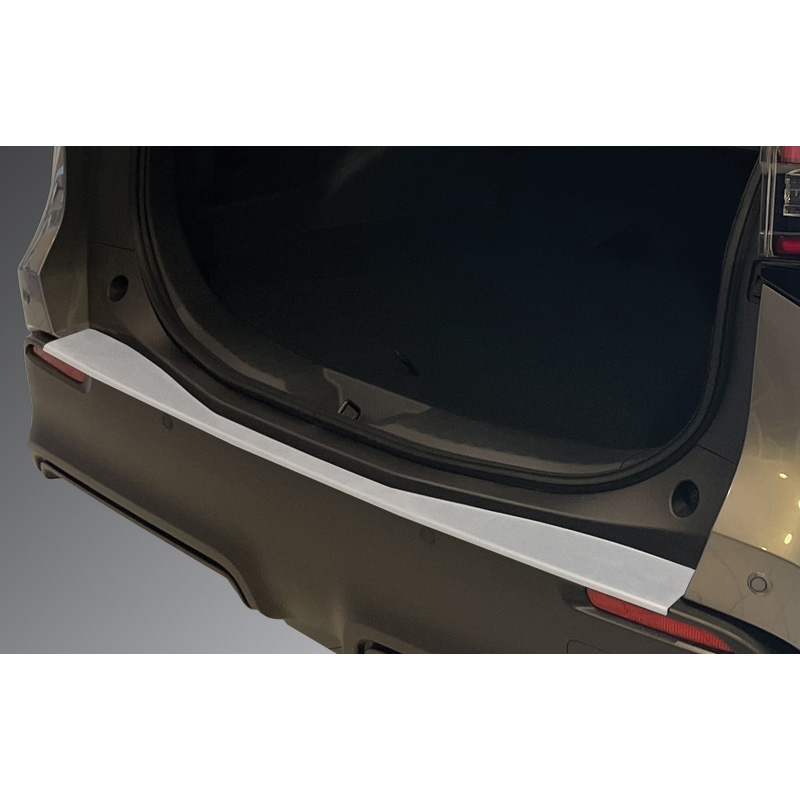 Protection de seuil arrière (ABS) sur mesure pour Subaru Solterra 2022- & Toyota bZ4X 2021- Argent