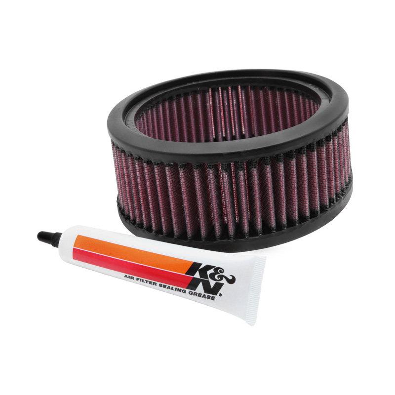 K&N Filtre de Rechange rond - 152mm diamètre extérieur, 117mm diamètre intérieur, 64mm hauteur (E-3226)