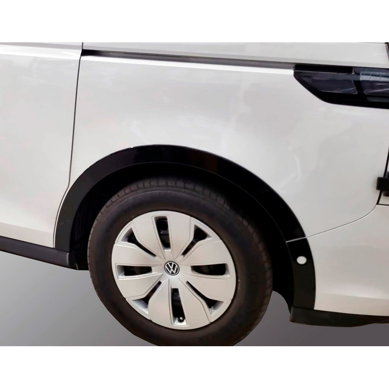 RGM Set extensions de garde-boue sur mesure pour Volkswagen ID.Buzz 2022- empattement court - Noir brillant (avec Park Assist)