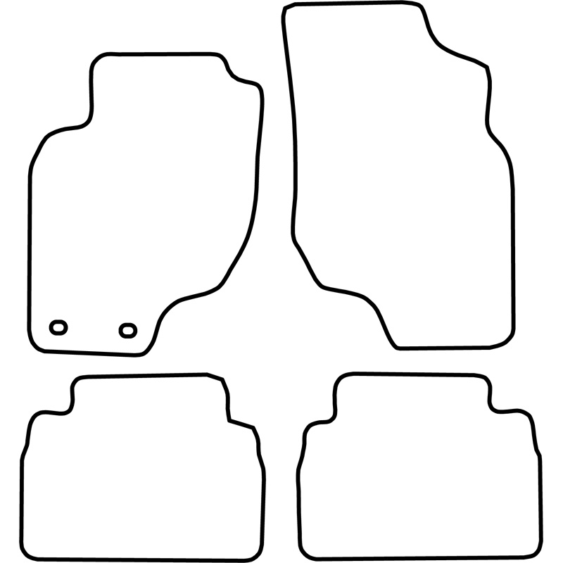 Set de tapis de sol sur mesure pour Hyundai Coupe 1996-2000