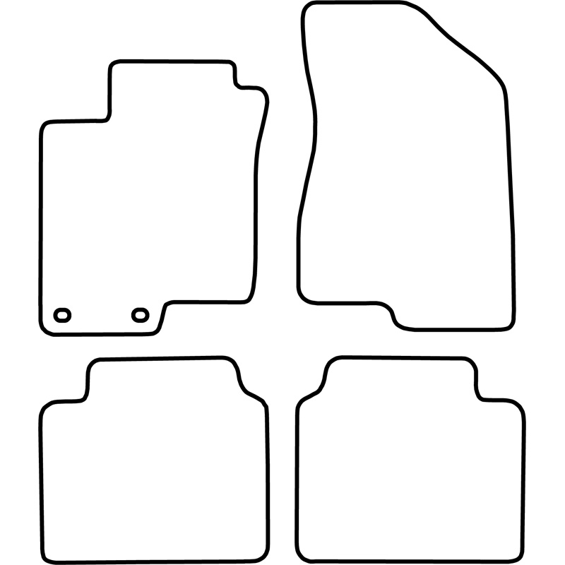 Set de tapis de sol sur mesure pour Hyundai Grandeur 2005-2010