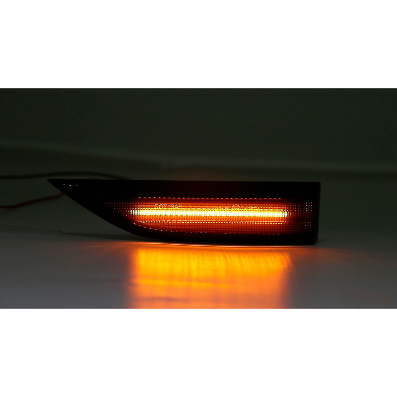 Set de Clignotants Latéraux LED sur mesure pour Volkswagen Transporter T6 2015-2020 - Fumée - incl. Feux Dynamiques