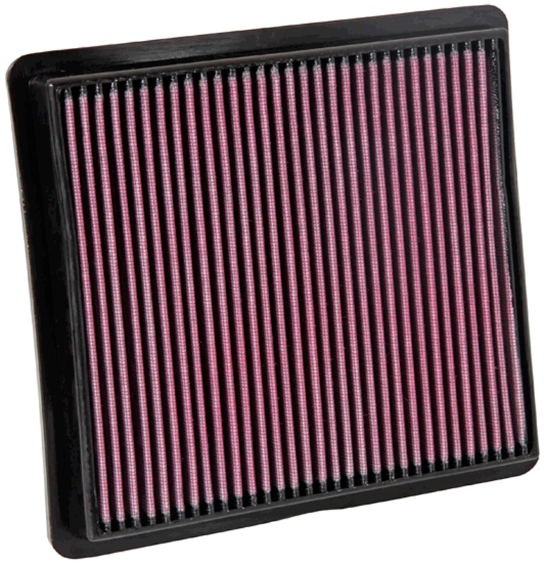 K&N Filtre à air de remplacement sur mesure pour Lancia Voyager 2.8 D 2008-2016 / Chrysler Town & Country, Voyager / Dodge Grand Caravan 2008-2010 / Volkswagen Routan 3.8, 4.0 2009-2010 (33-2419)