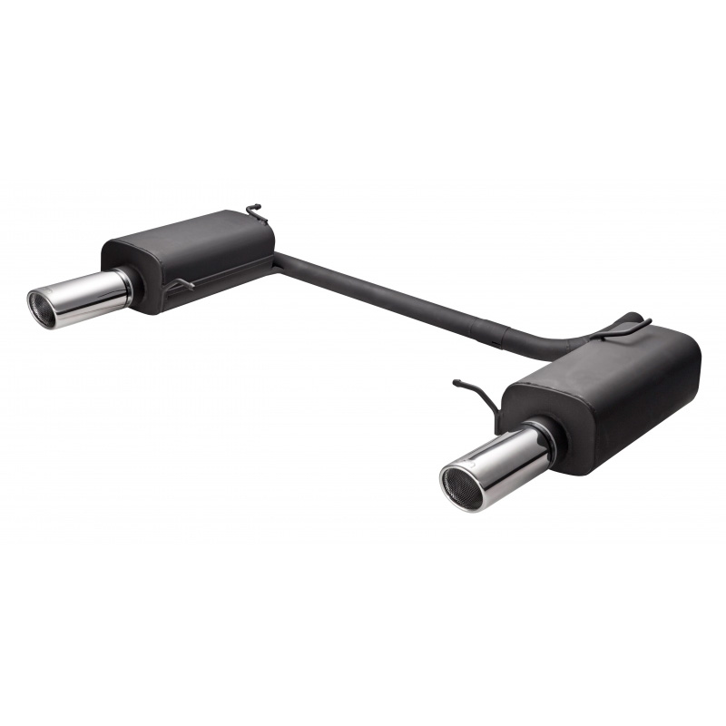 Échappement double sur mesure pour Honda Accord VII Combi 2.2 i-CTDi 103kW 2002-2008 100mm