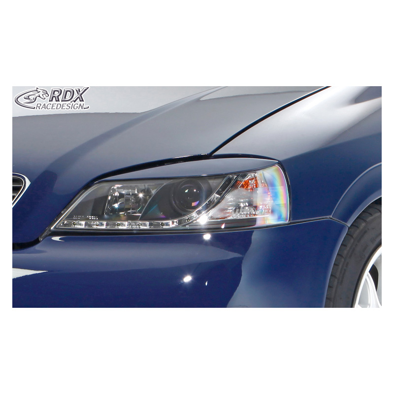 Spoilers de phares sur mesure pour Opel Astra G 1998-2004 (ABS)