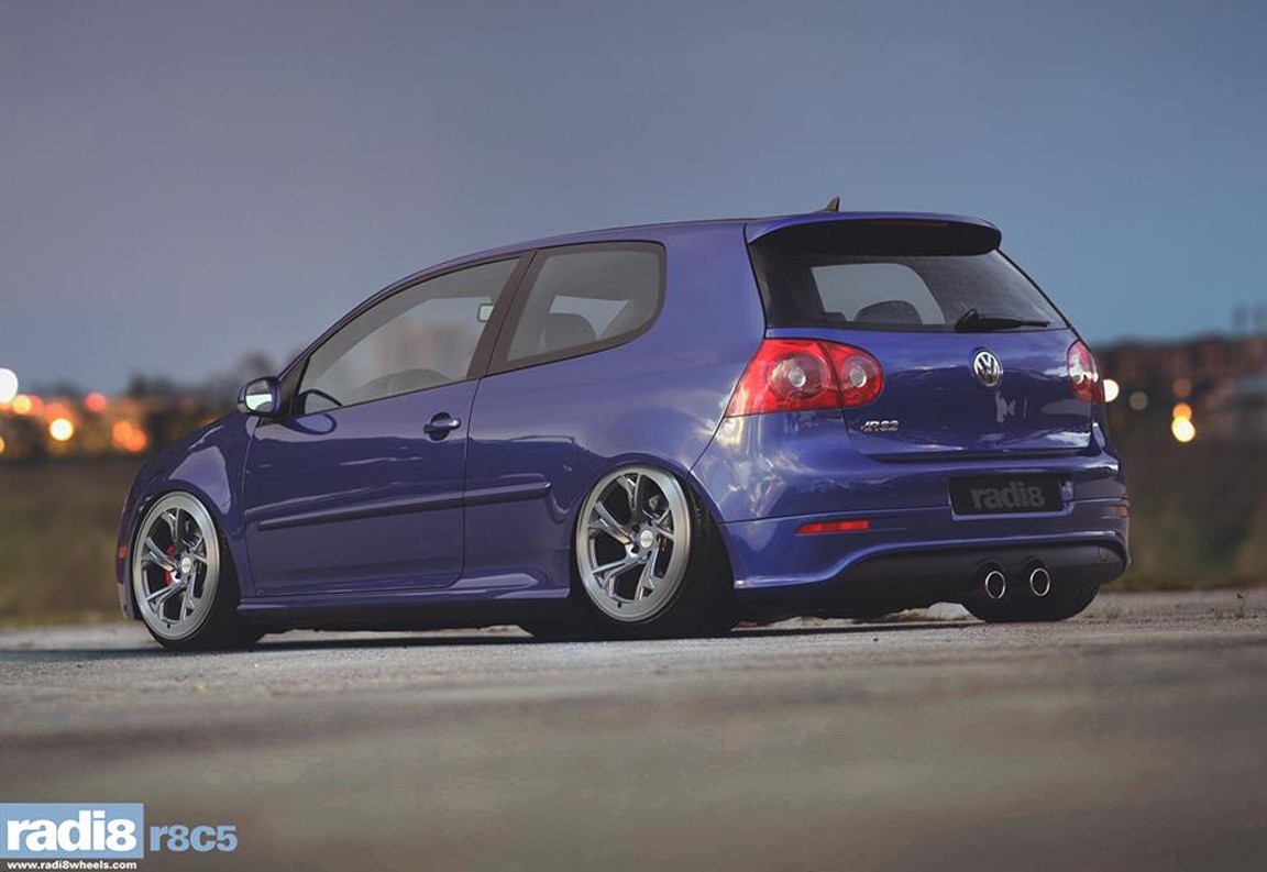 RADI8 C5 8.5x19 5x112 45 Dark Mist 66,6 Velgen