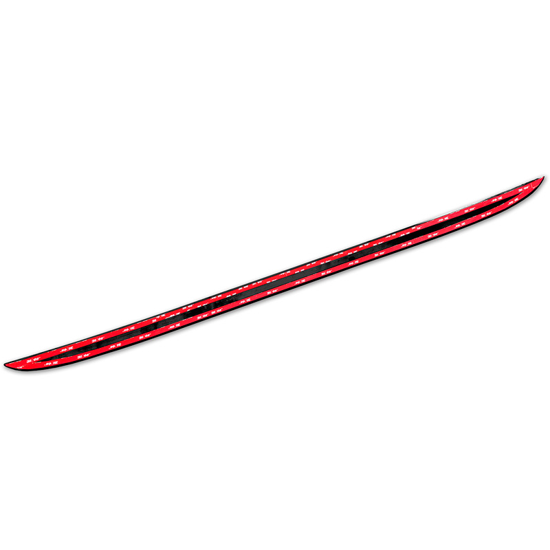 Avisa Moulure de hayon en Inox Noir Chrome sur mesure pour BMW Série 3 (G20) M-Sport Facelift 2018-2022, Facelift 2022-2024 & Facelift 2024-