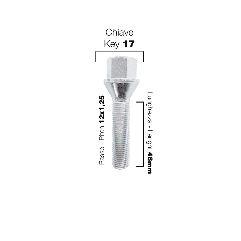 Simoni Racing Kit d'Élargisseurs de Roue en aluminium - 2x17,5mm(AV) - 2x20mm(AR) (Moyeu 65,1mm) avec boulons de roue - sur mesure pour Fiat, Alfa Romeo divers