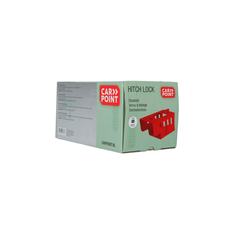 Carpoint Antivol pour Tête d'Attelage Attelable incl. Cadenas