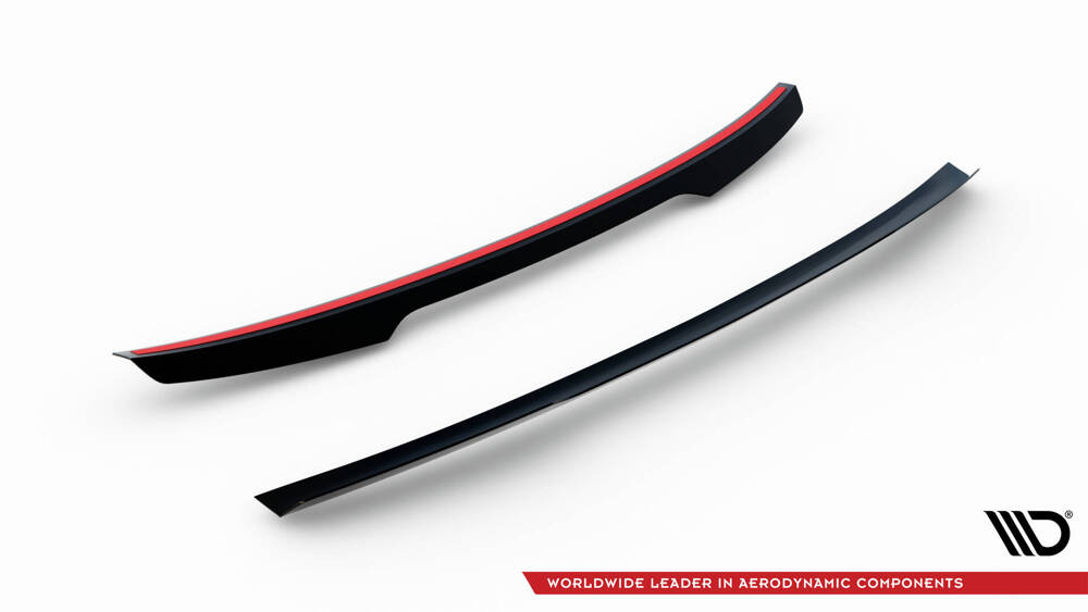 Spoiler passend voor Volkswagen Passat Sedan R-Line B8 Glans Zwart Maxton