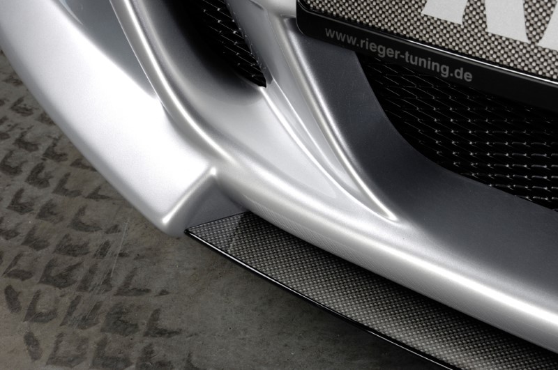 Spoilerzwaard Carbon voor Voorbumper BMW E92 Coupe Rieger